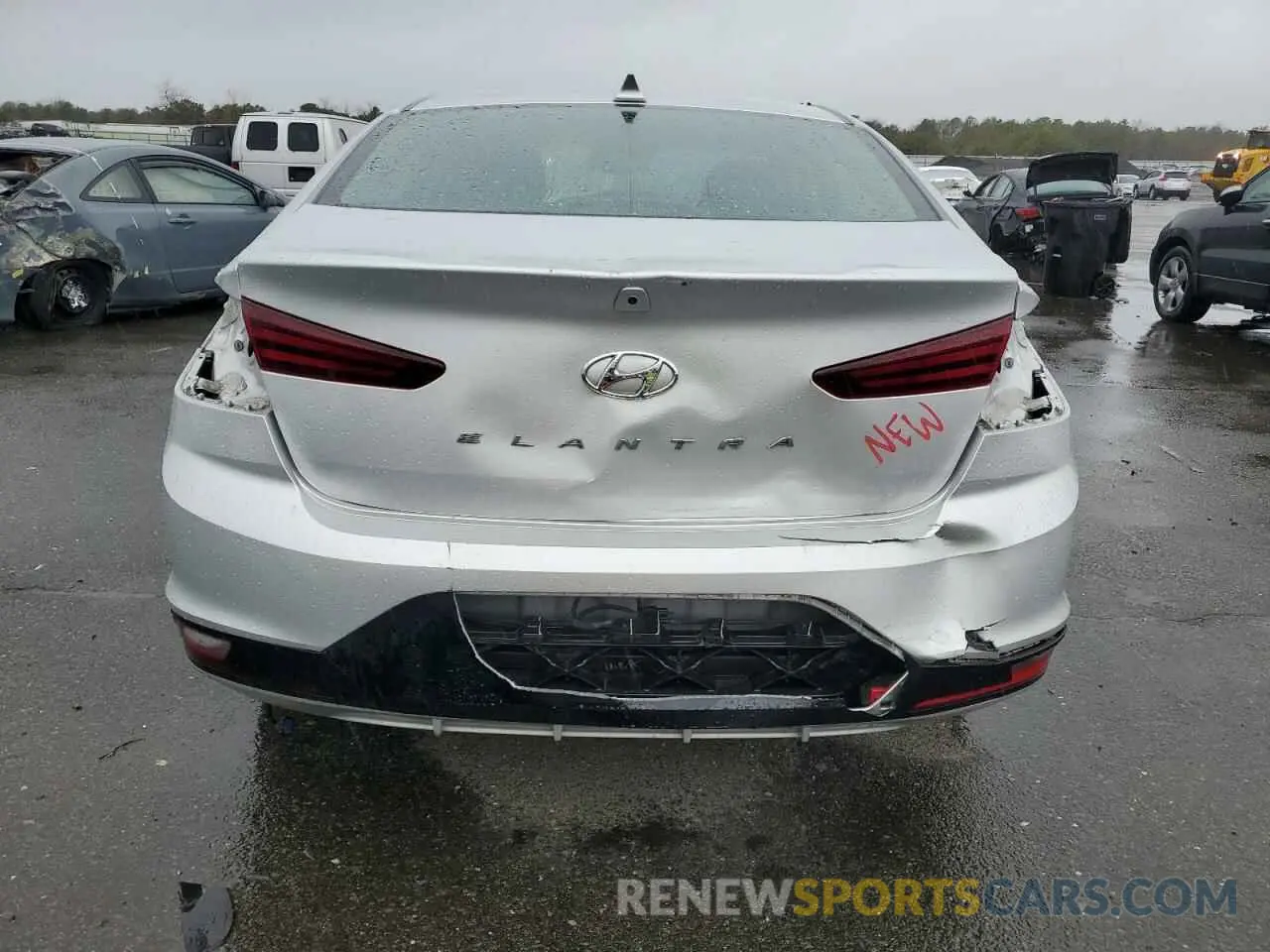 6 Фотография поврежденного автомобиля 5NPD84LF7KH420278 HYUNDAI ELANTRA 2019