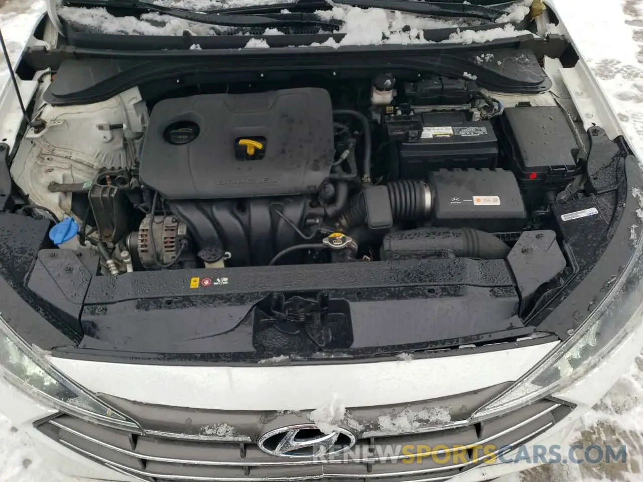 11 Photograph of a damaged car 5NPD84LF7KH441194 HYUNDAI ELANTRA 2019
