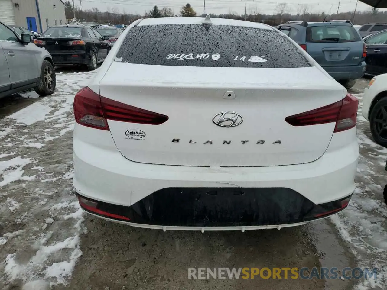 6 Photograph of a damaged car 5NPD84LF7KH441194 HYUNDAI ELANTRA 2019