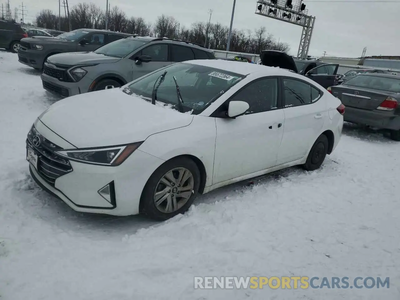1 Фотография поврежденного автомобиля 5NPD84LF7KH457282 HYUNDAI ELANTRA 2019
