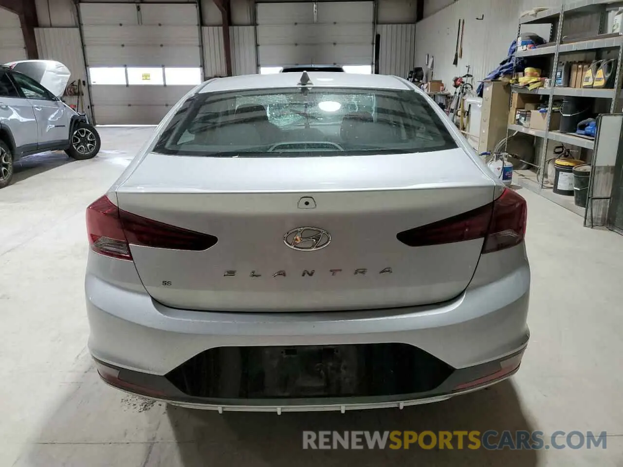 6 Photograph of a damaged car 5NPD84LF7KH461235 HYUNDAI ELANTRA 2019