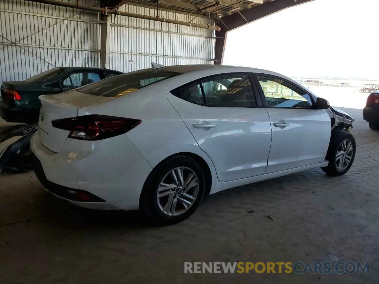 3 Photograph of a damaged car 5NPD84LF7KH476317 HYUNDAI ELANTRA 2019
