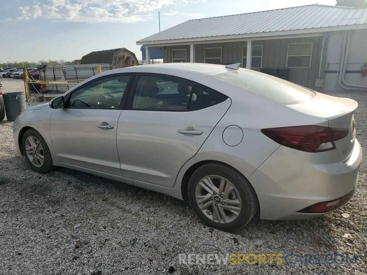 2 Photograph of a damaged car 5NPD84LF8KH419849 HYUNDAI ELANTRA 2019