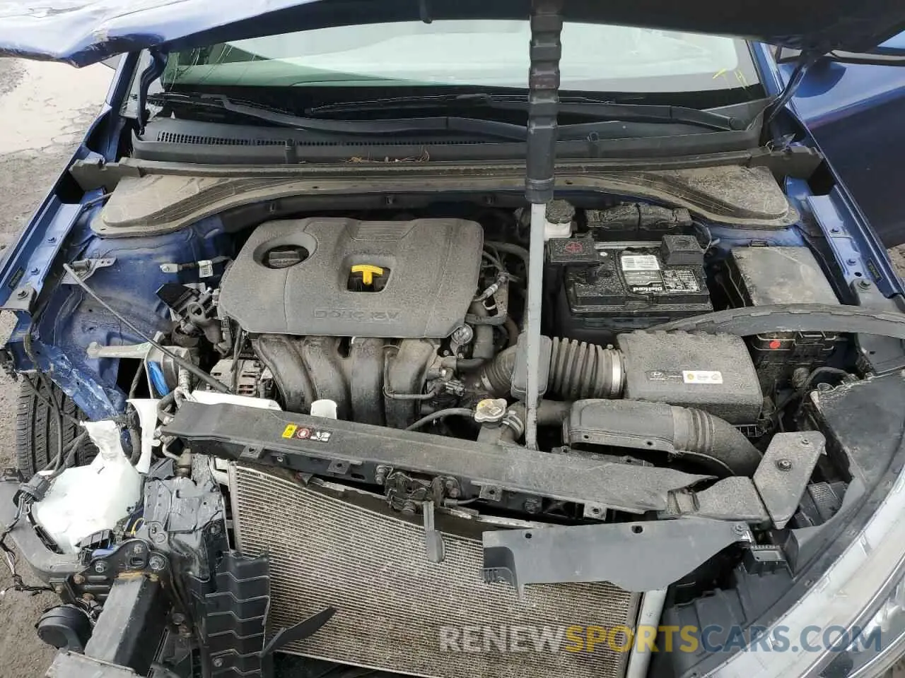 11 Photograph of a damaged car 5NPD84LF8KH420466 HYUNDAI ELANTRA 2019