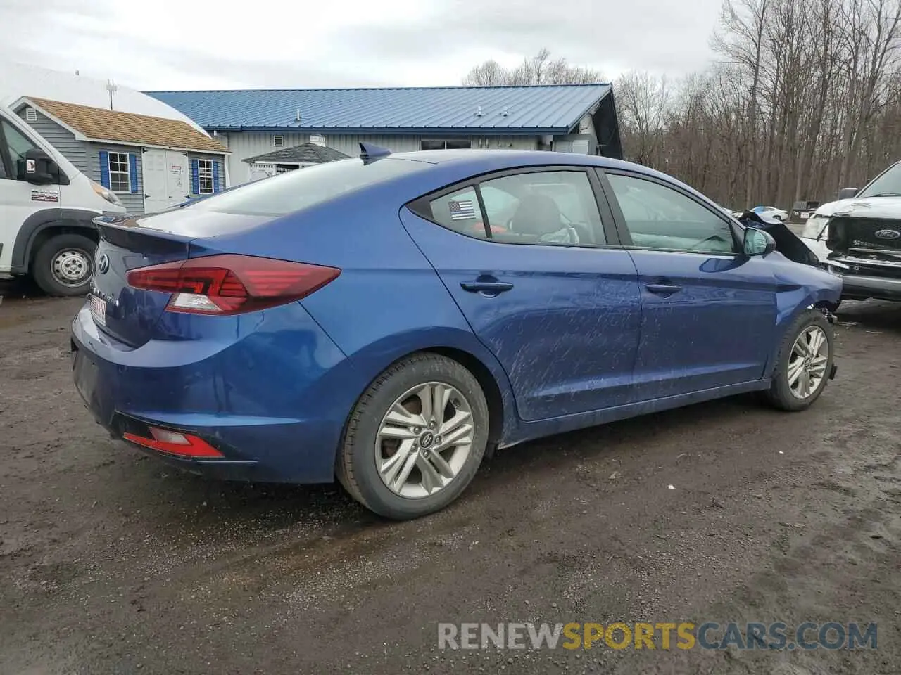 3 Photograph of a damaged car 5NPD84LF8KH420466 HYUNDAI ELANTRA 2019