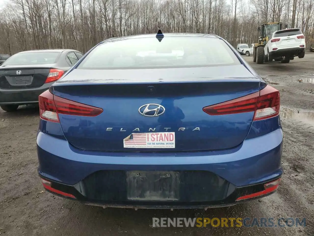 6 Photograph of a damaged car 5NPD84LF8KH420466 HYUNDAI ELANTRA 2019