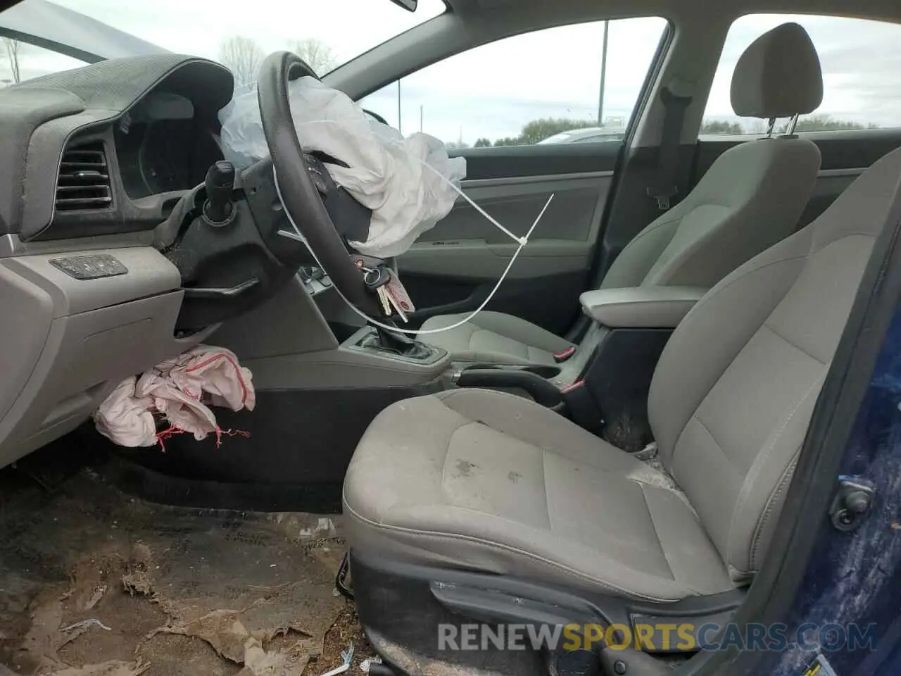 7 Photograph of a damaged car 5NPD84LF8KH420466 HYUNDAI ELANTRA 2019