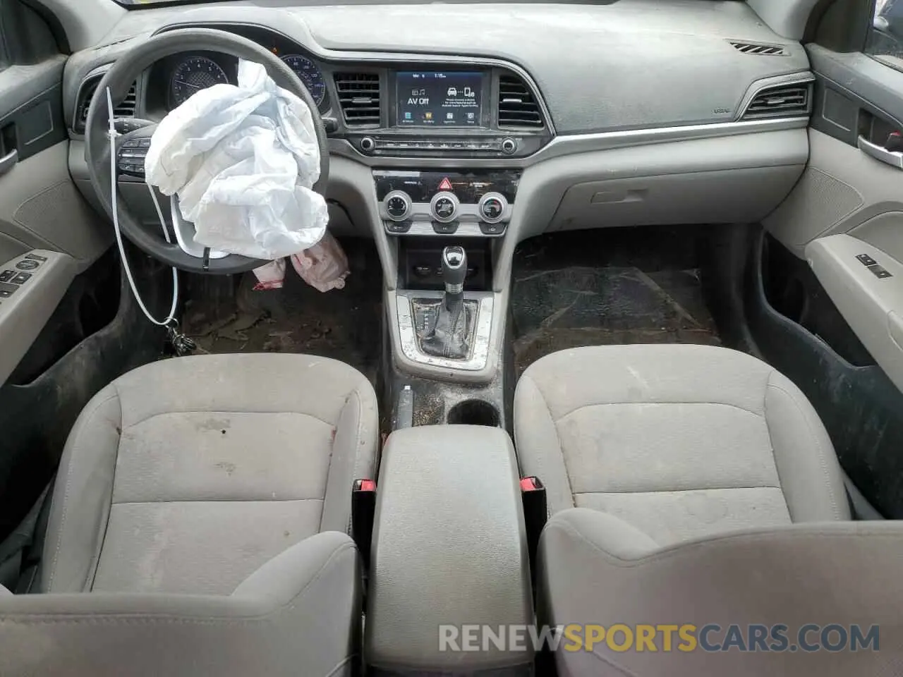 8 Photograph of a damaged car 5NPD84LF8KH420466 HYUNDAI ELANTRA 2019