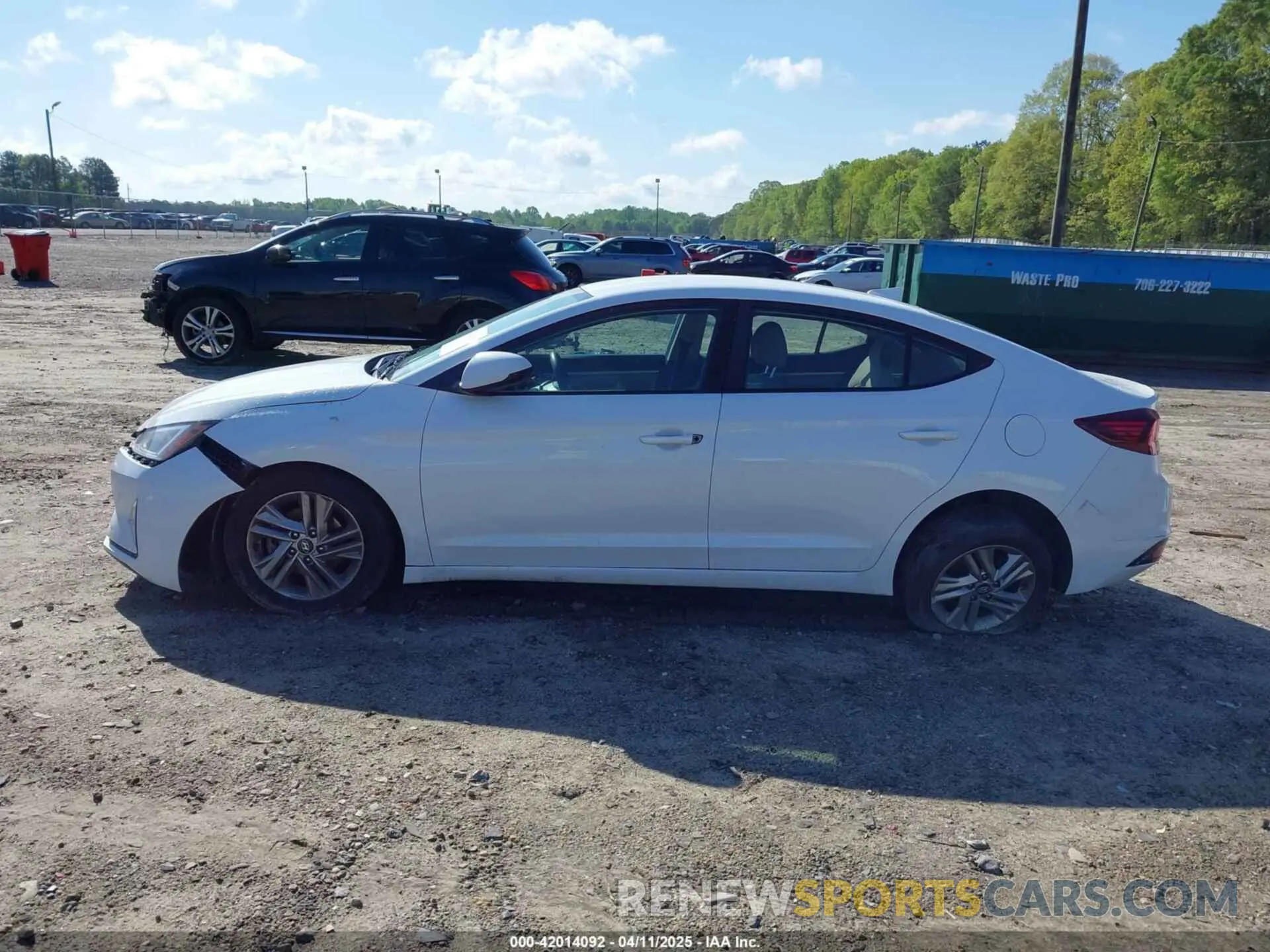 6 Photograph of a damaged car 5NPD84LF8KH431189 HYUNDAI ELANTRA 2019