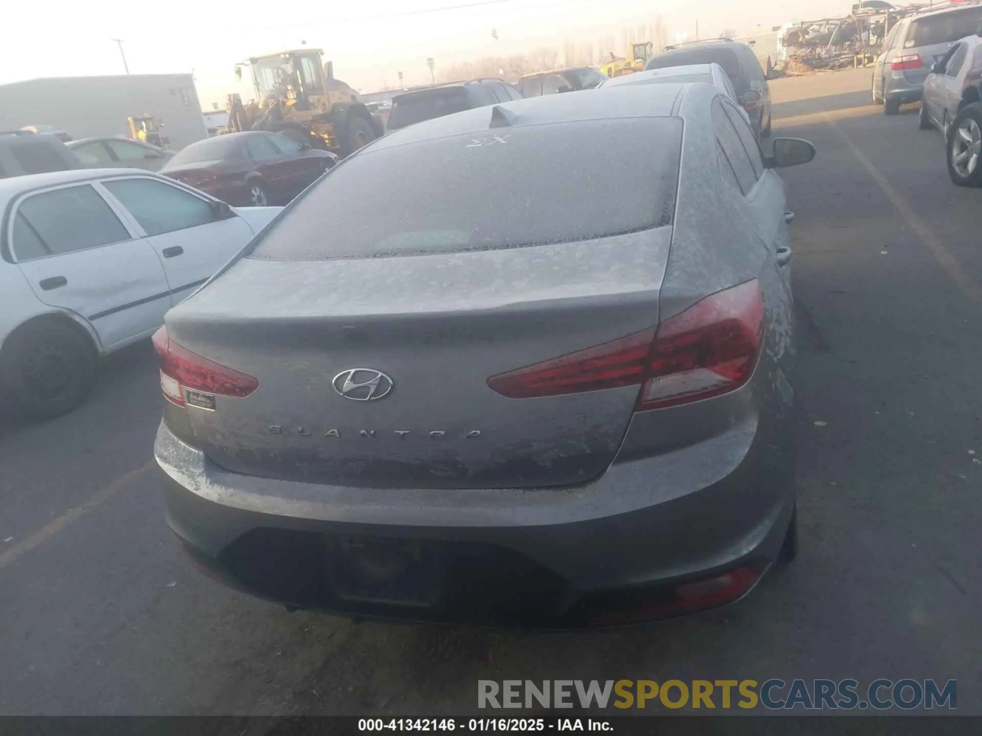 16 Photograph of a damaged car 5NPD84LF8KH453547 HYUNDAI ELANTRA 2019