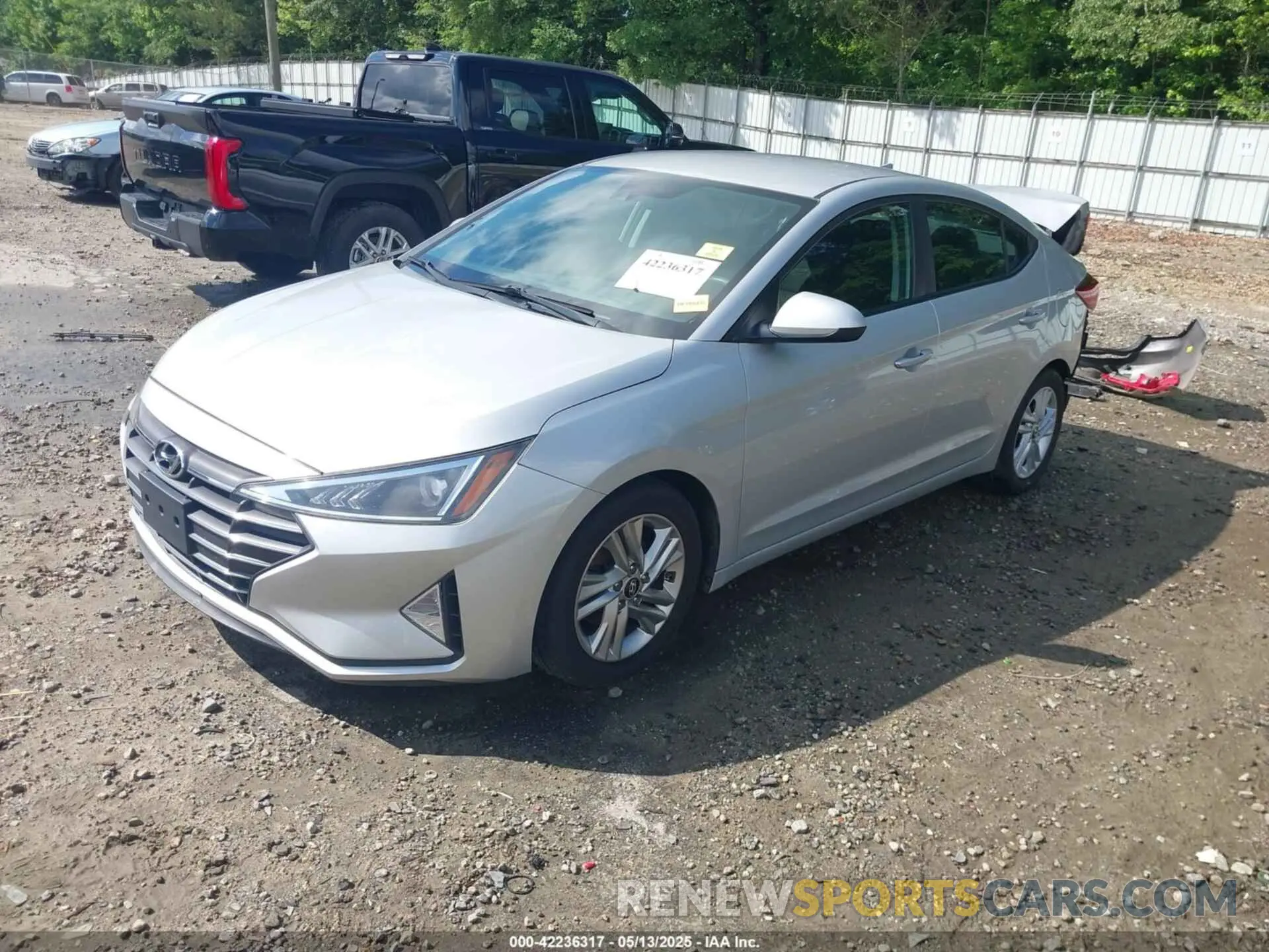 2 Photograph of a damaged car 5NPD84LF8KH466976 HYUNDAI ELANTRA 2019