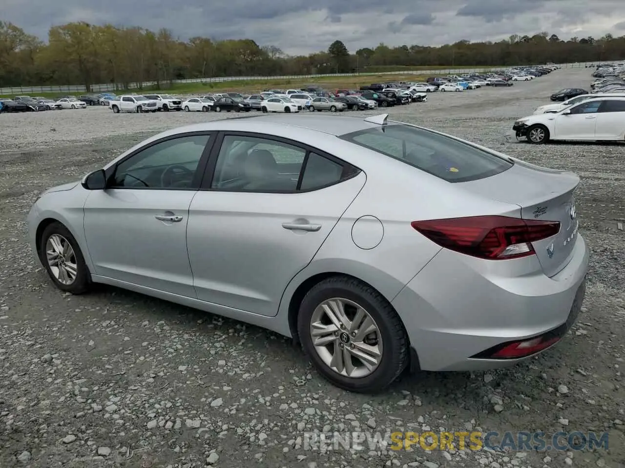 2 Photograph of a damaged car 5NPD84LF8KH481803 HYUNDAI ELANTRA 2019