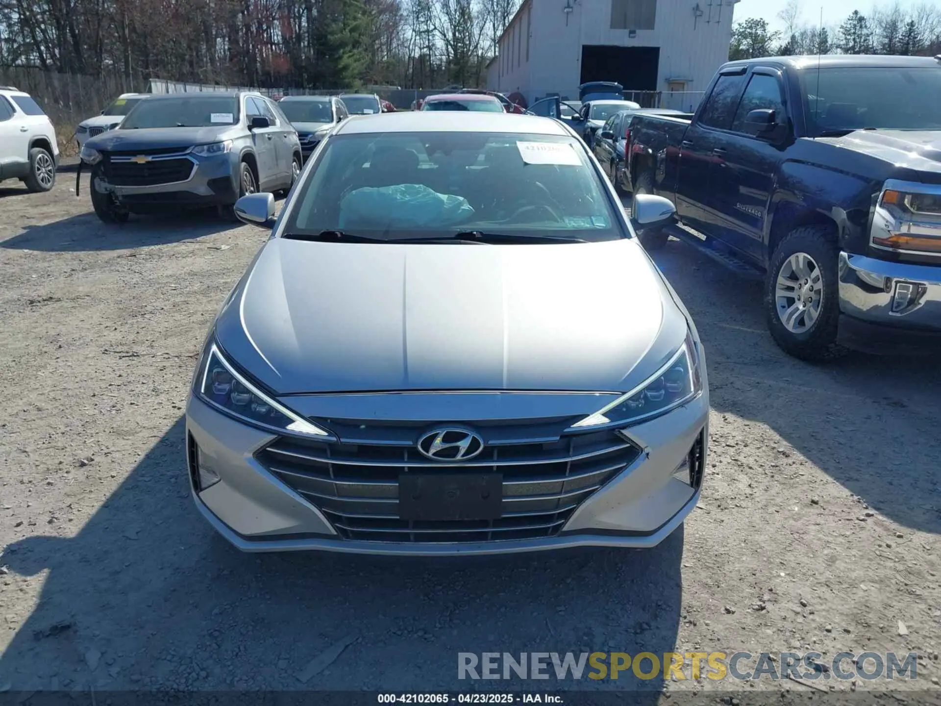 12 Photograph of a damaged car 5NPD84LF8KH485835 HYUNDAI ELANTRA 2019