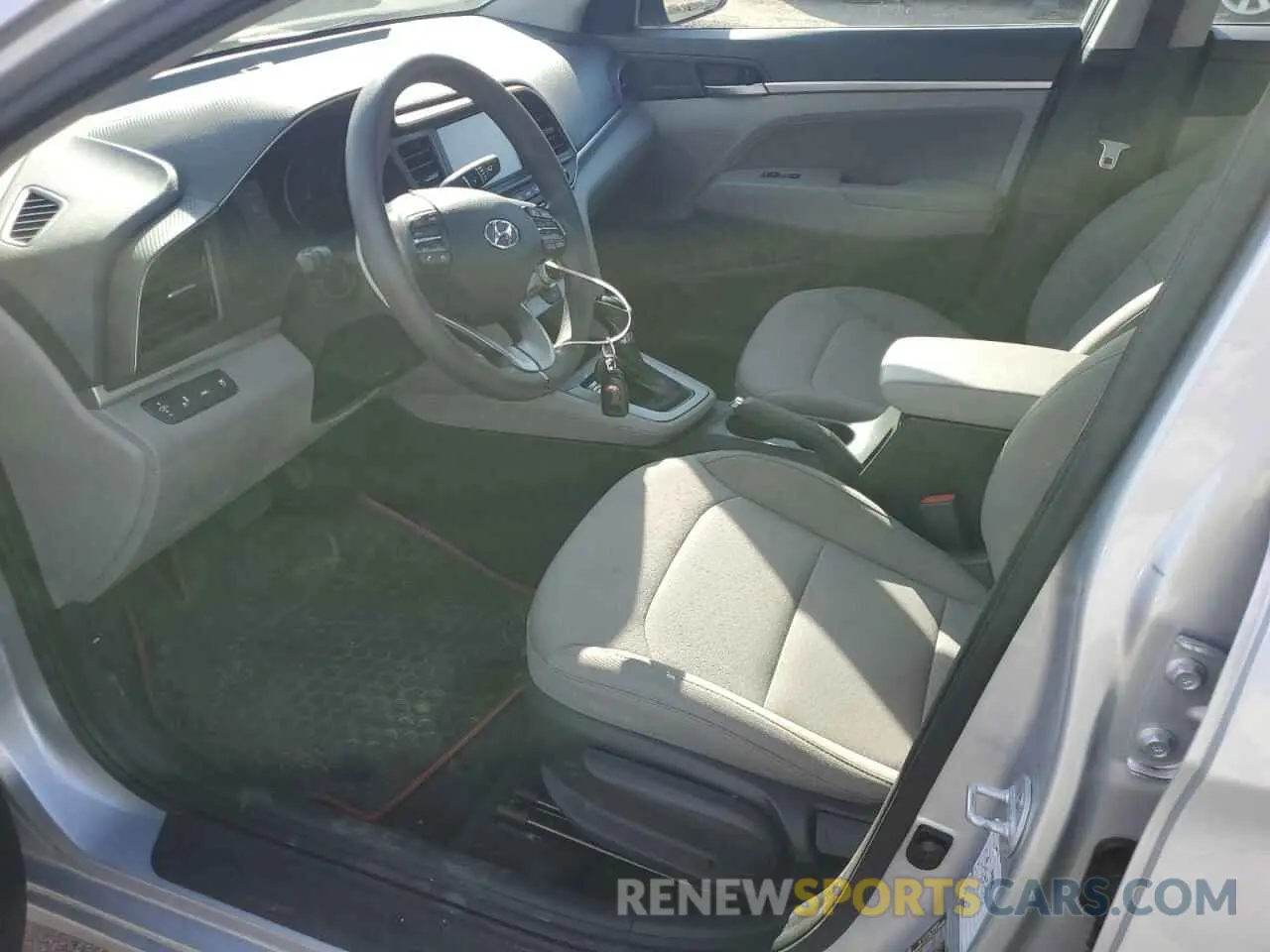 7 Photograph of a damaged car 5NPD84LF9KH462175 HYUNDAI ELANTRA 2019