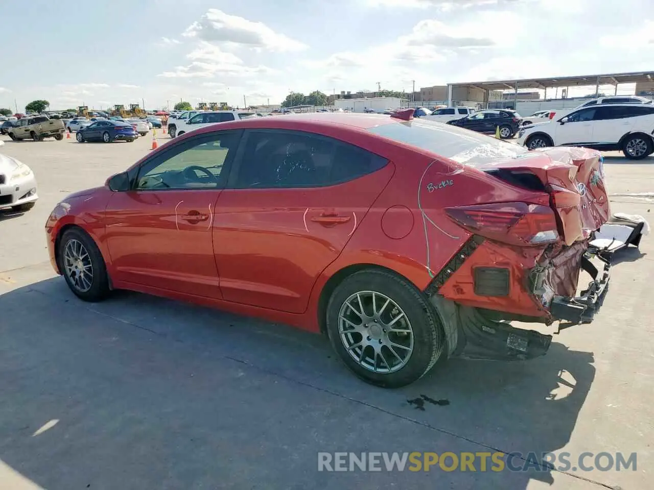 2 Фотография поврежденного автомобиля 5NPD84LF9KH481941 HYUNDAI ELANTRA 2019