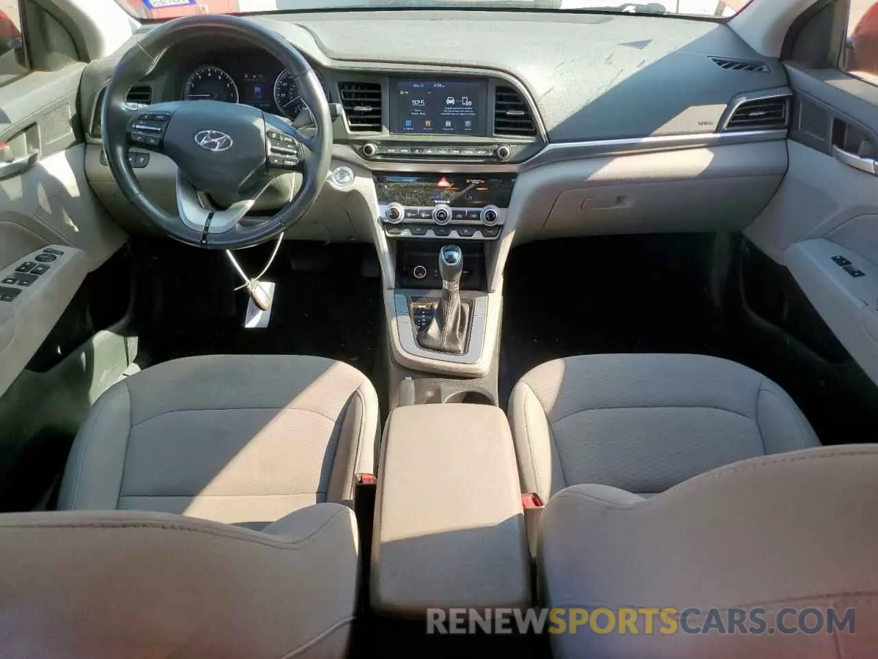 8 Фотография поврежденного автомобиля 5NPD84LF9KH481941 HYUNDAI ELANTRA 2019