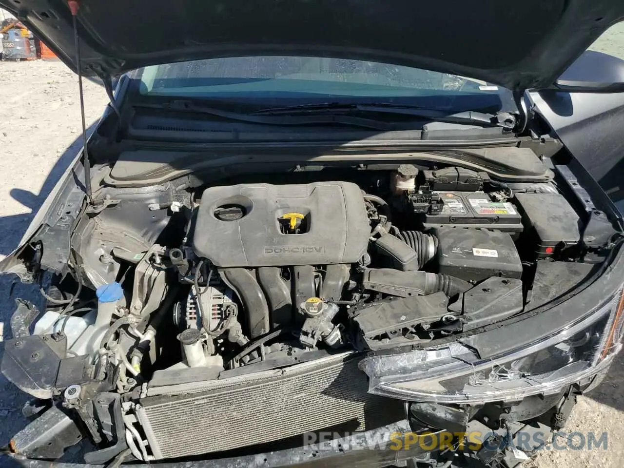 11 Photograph of a damaged car 5NPD84LFXKH405581 HYUNDAI ELANTRA 2019