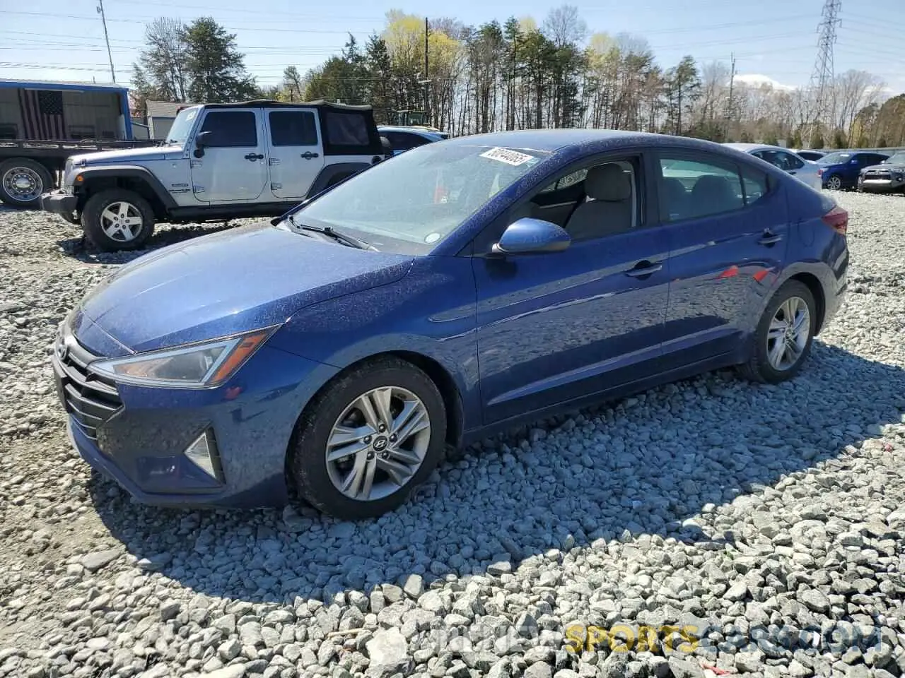 1 Фотография поврежденного автомобиля 5NPD84LFXKH408996 HYUNDAI ELANTRA 2019