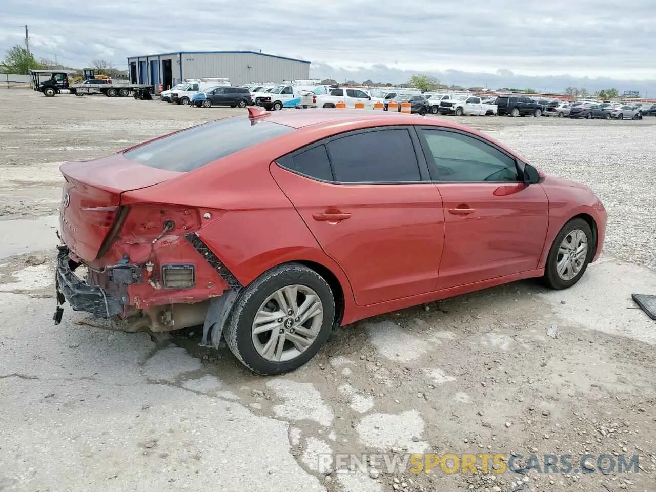 3 Фотография поврежденного автомобиля 5NPD84LFXKH423546 HYUNDAI ELANTRA 2019