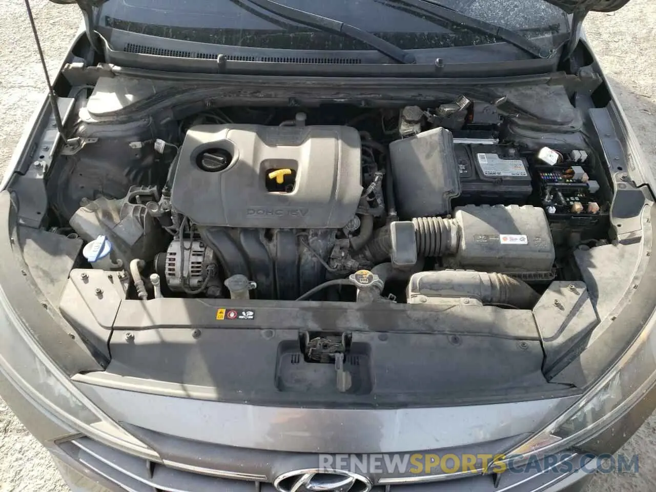 11 Photograph of a damaged car 5NPD84LFXKH424177 HYUNDAI ELANTRA 2019