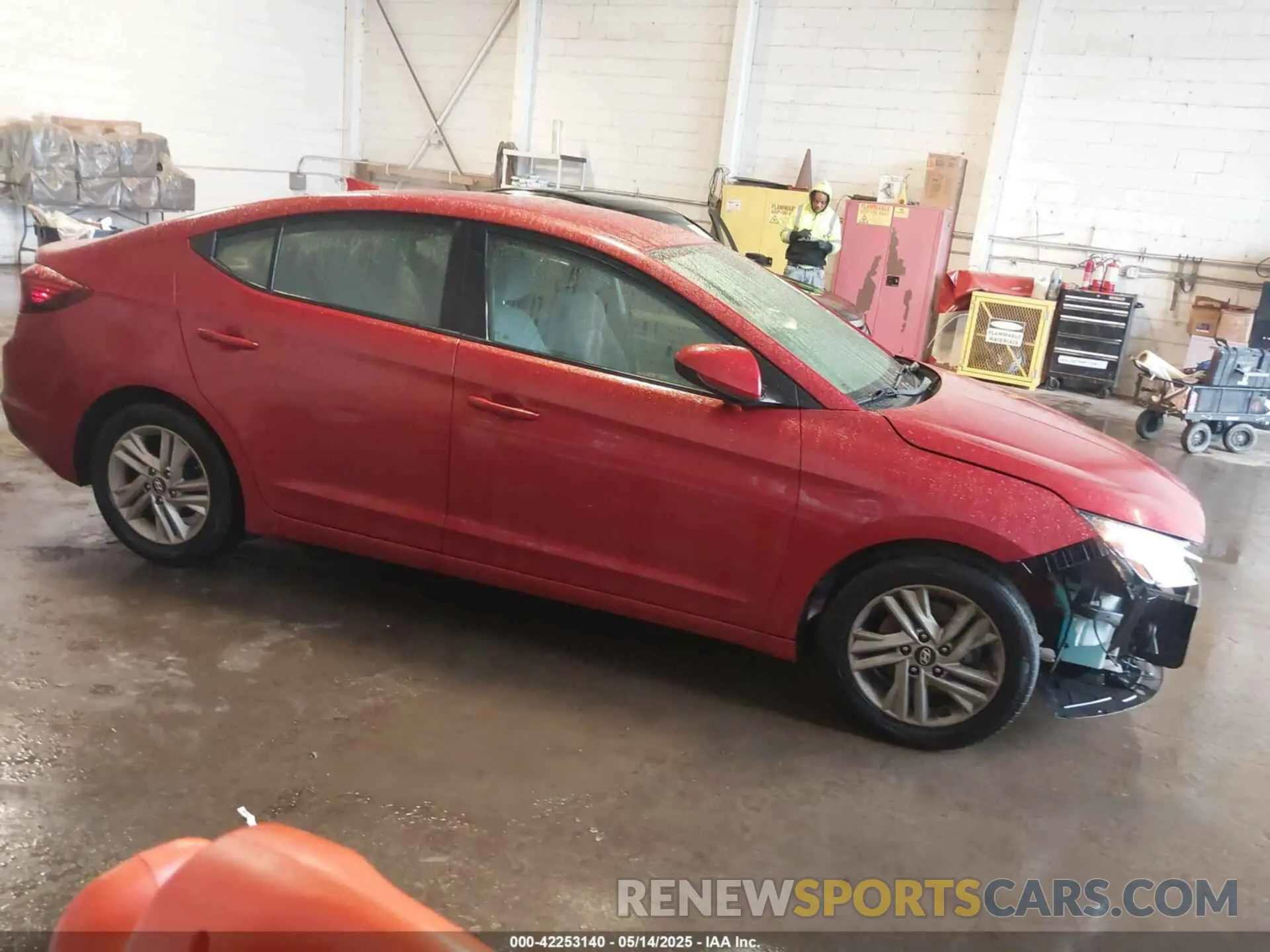 13 Photograph of a damaged car 5NPD84LFXKH428097 HYUNDAI ELANTRA 2019