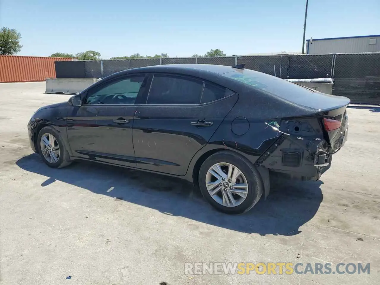 2 Фотография поврежденного автомобиля 5NPD84LFXKH428746 HYUNDAI ELANTRA 2019