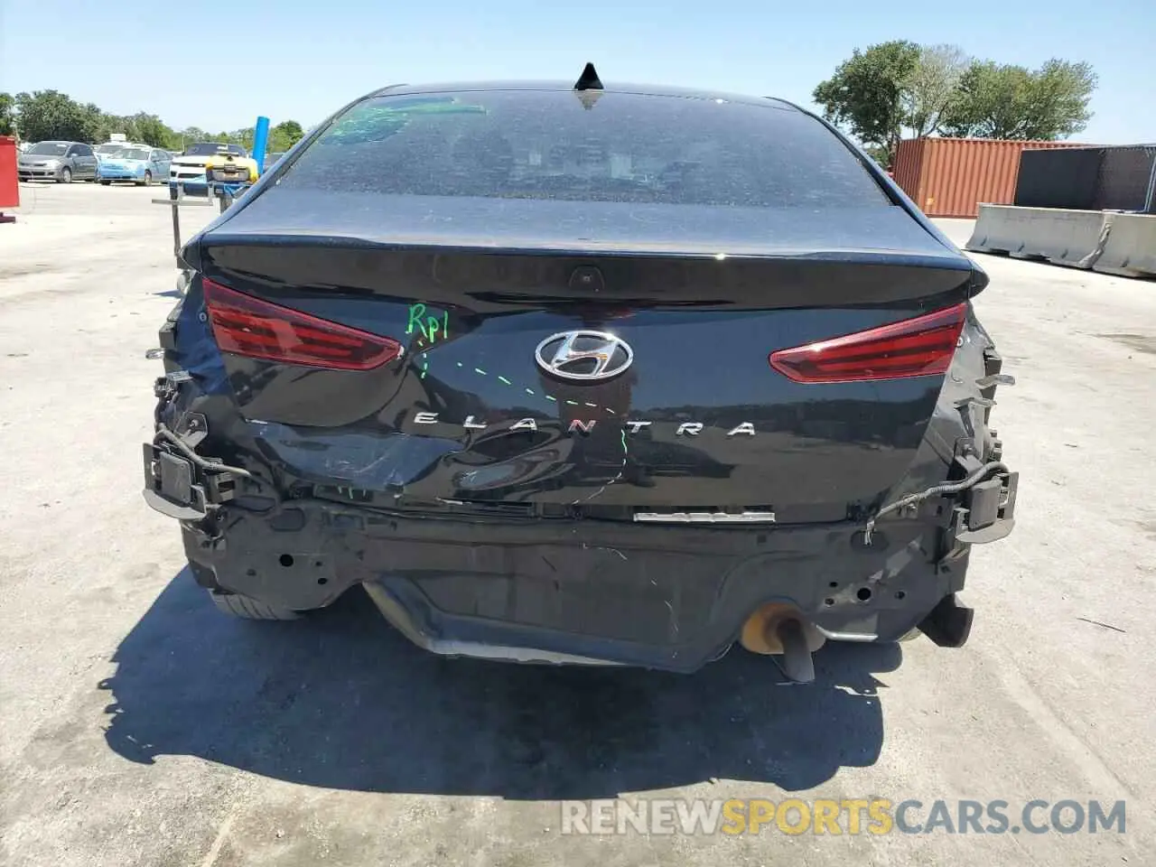 6 Фотография поврежденного автомобиля 5NPD84LFXKH428746 HYUNDAI ELANTRA 2019
