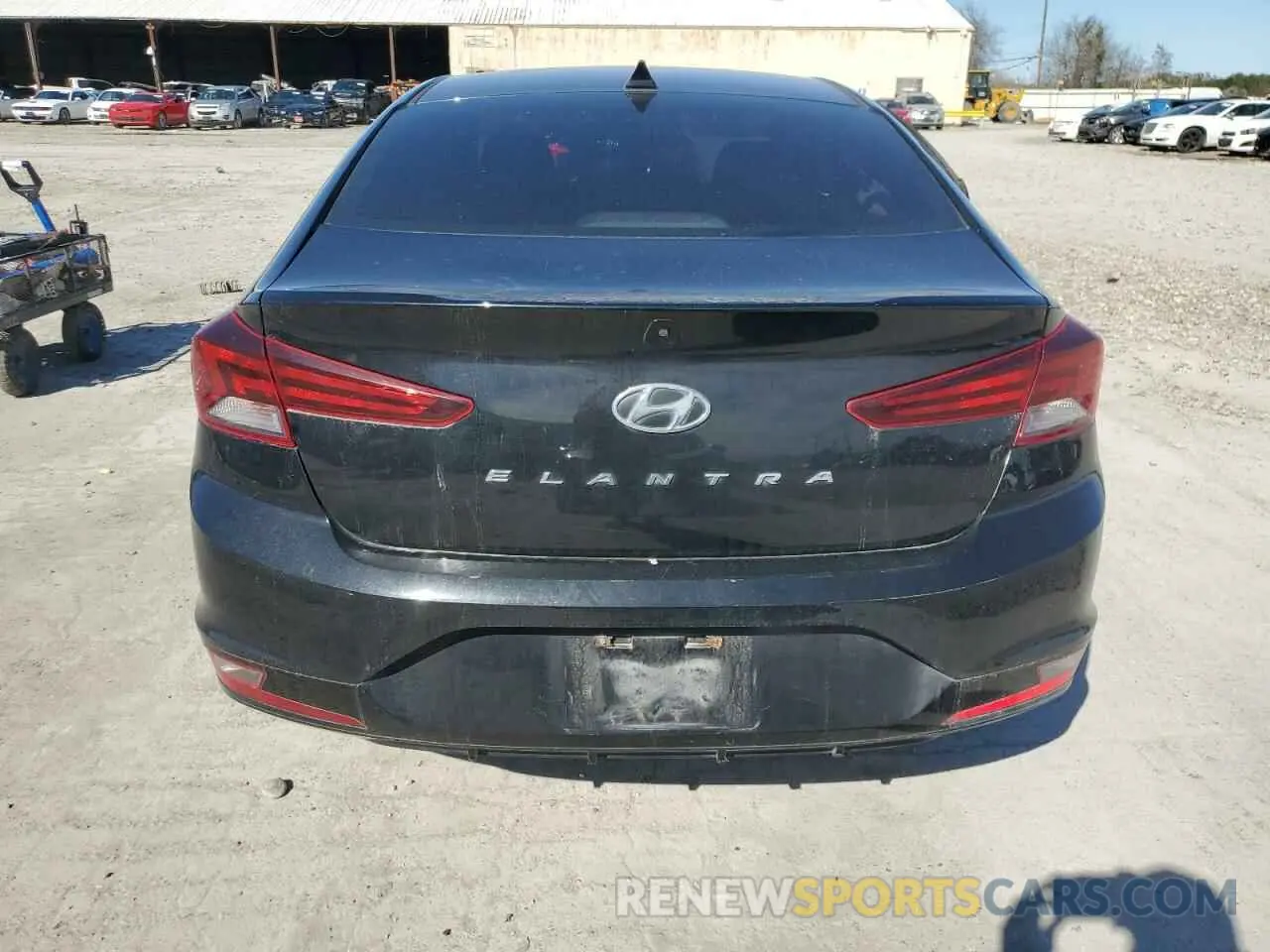 6 Photograph of a damaged car 5NPD84LFXKH434143 HYUNDAI ELANTRA 2019
