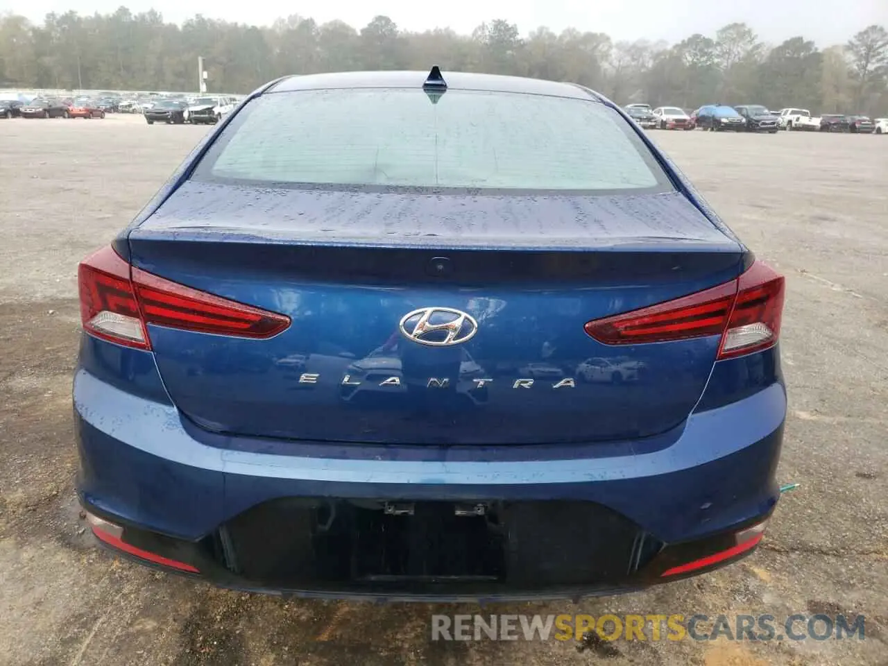 6 Photograph of a damaged car 5NPD84LFXKH491586 HYUNDAI ELANTRA 2019