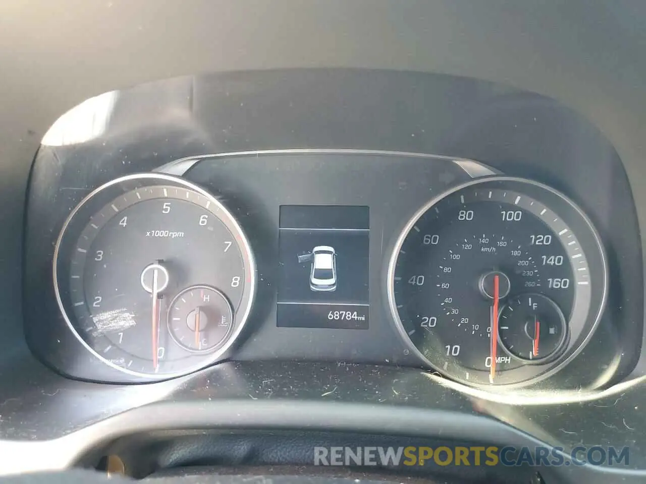 9 Photograph of a damaged car KMHD04LB3KU865431 HYUNDAI ELANTRA 2019