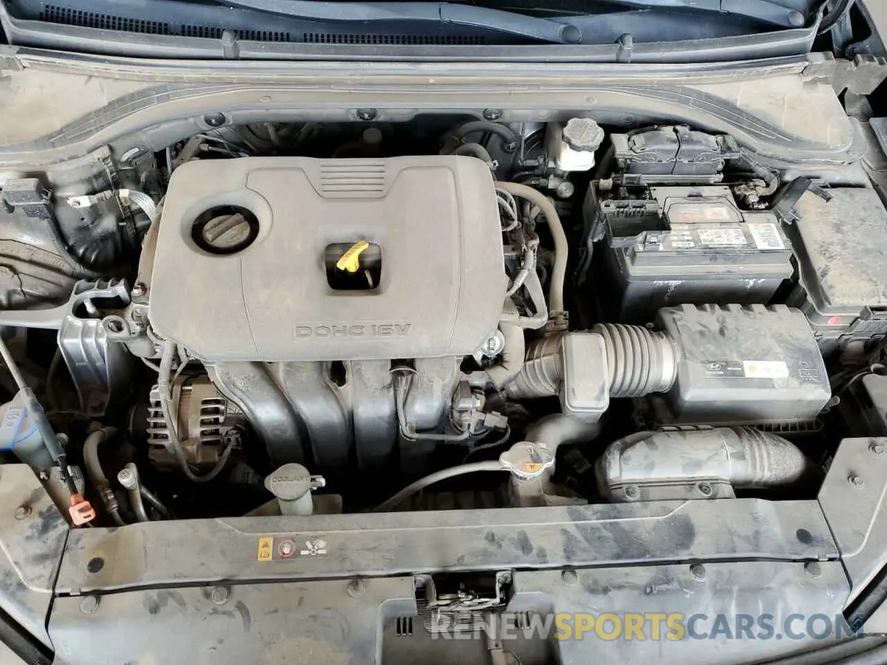 11 Photograph of a damaged car KMHD74LF1KU761843 HYUNDAI ELANTRA 2019