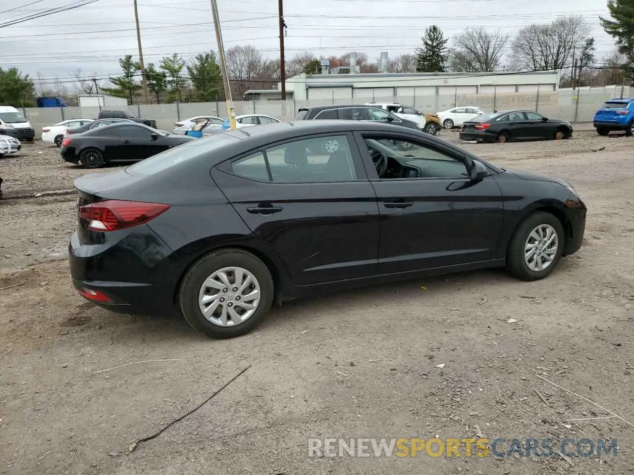 3 Фотография поврежденного автомобиля KMHD74LF3KU781169 HYUNDAI ELANTRA 2019