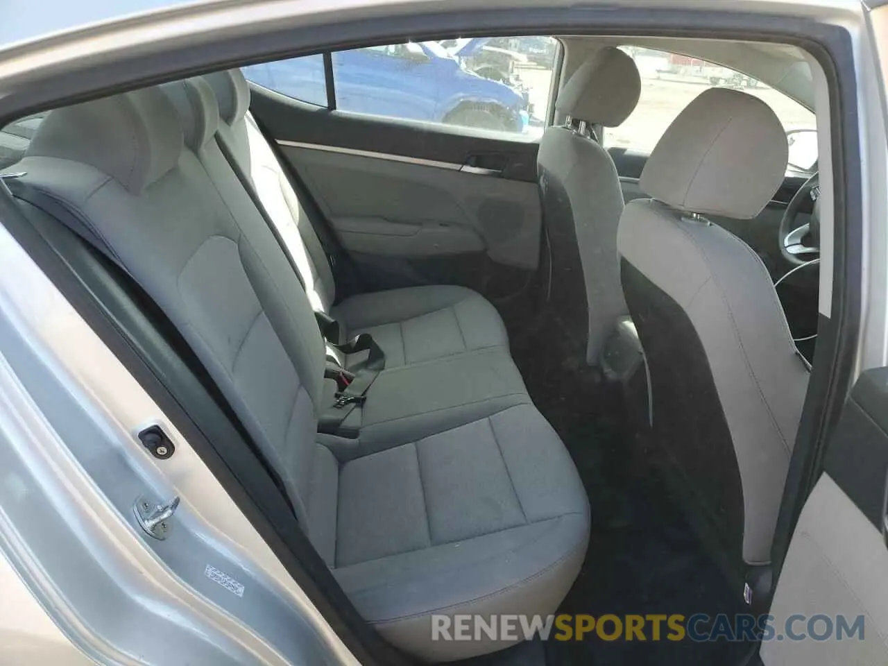 10 Photograph of a damaged car KMHD74LF3KU810038 HYUNDAI ELANTRA 2019
