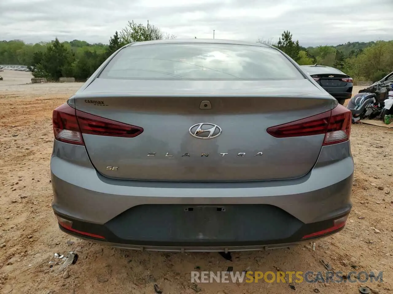 6 Photograph of a damaged car KMHD74LF3KU816101 HYUNDAI ELANTRA 2019