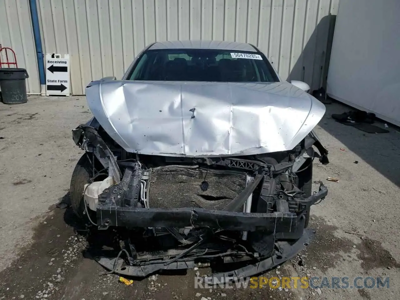 5 Photograph of a damaged car KMHD74LF3KU841144 HYUNDAI ELANTRA 2019