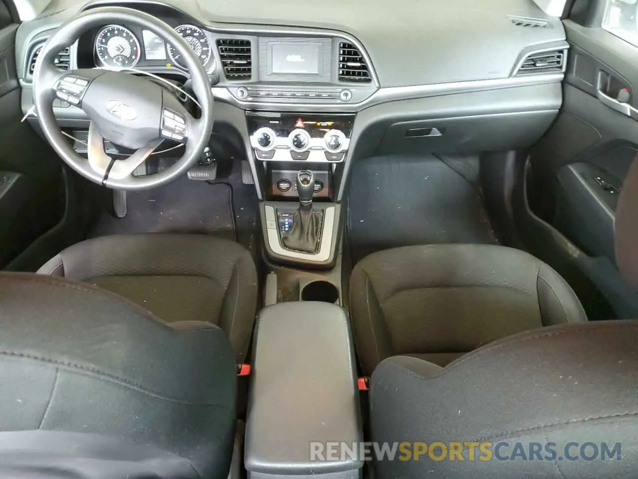 8 Photograph of a damaged car KMHD74LF3KU863869 HYUNDAI ELANTRA 2019