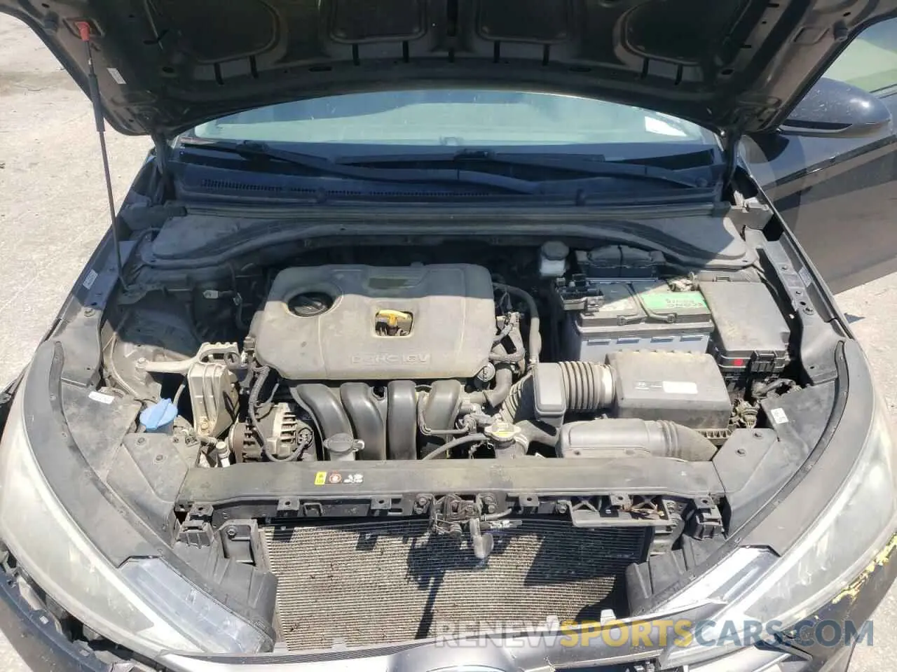 11 Photograph of a damaged car KMHD74LF4KU779401 HYUNDAI ELANTRA 2019