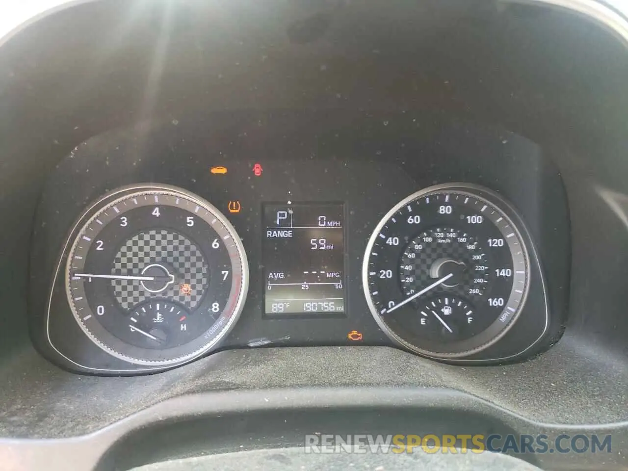 9 Photograph of a damaged car KMHD74LF4KU779401 HYUNDAI ELANTRA 2019