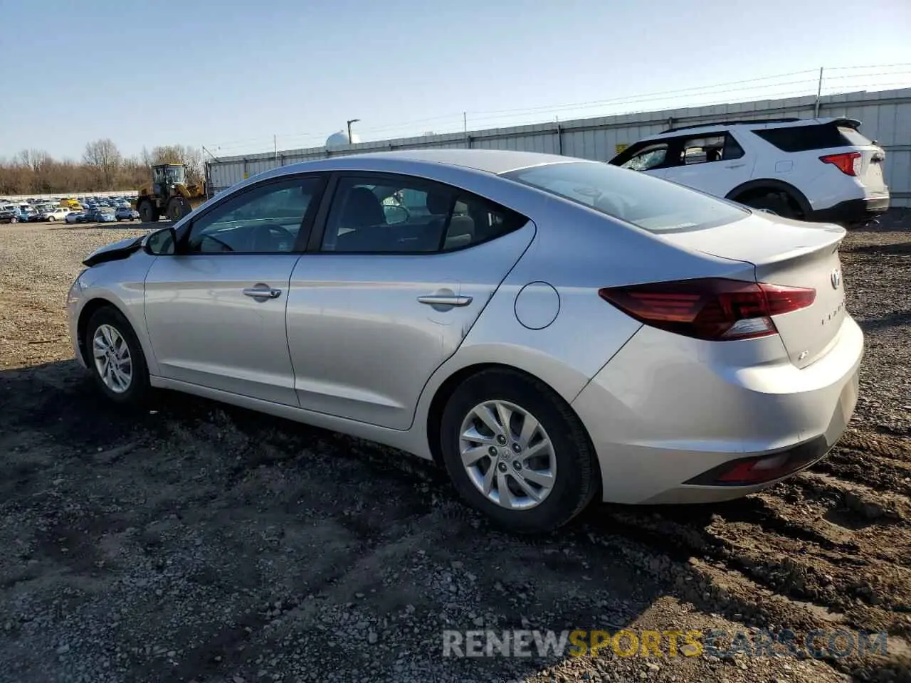 2 Фотография поврежденного автомобиля KMHD74LF4KU796876 HYUNDAI ELANTRA 2019
