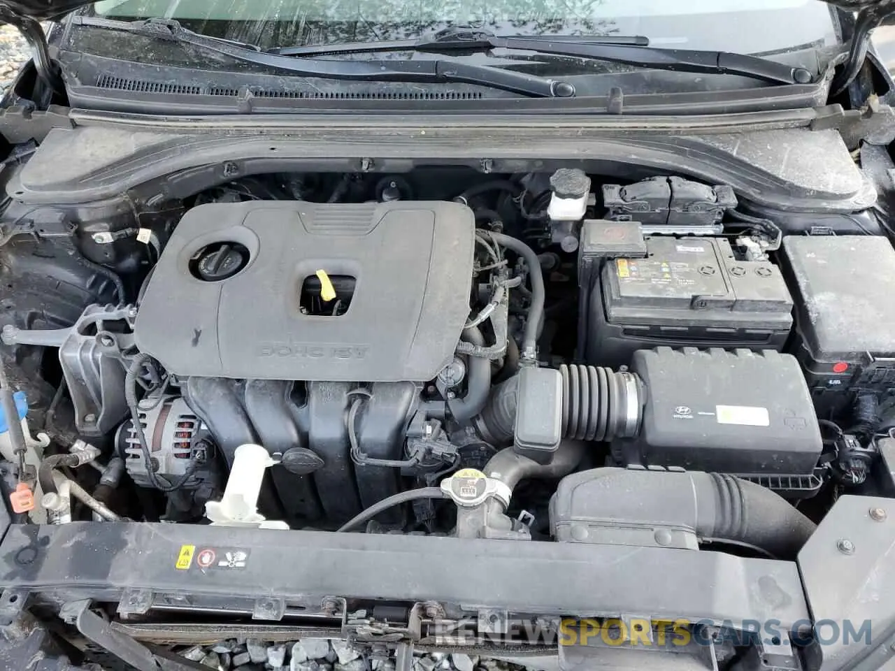 12 Photograph of a damaged car KMHD74LF4KU809108 HYUNDAI ELANTRA 2019