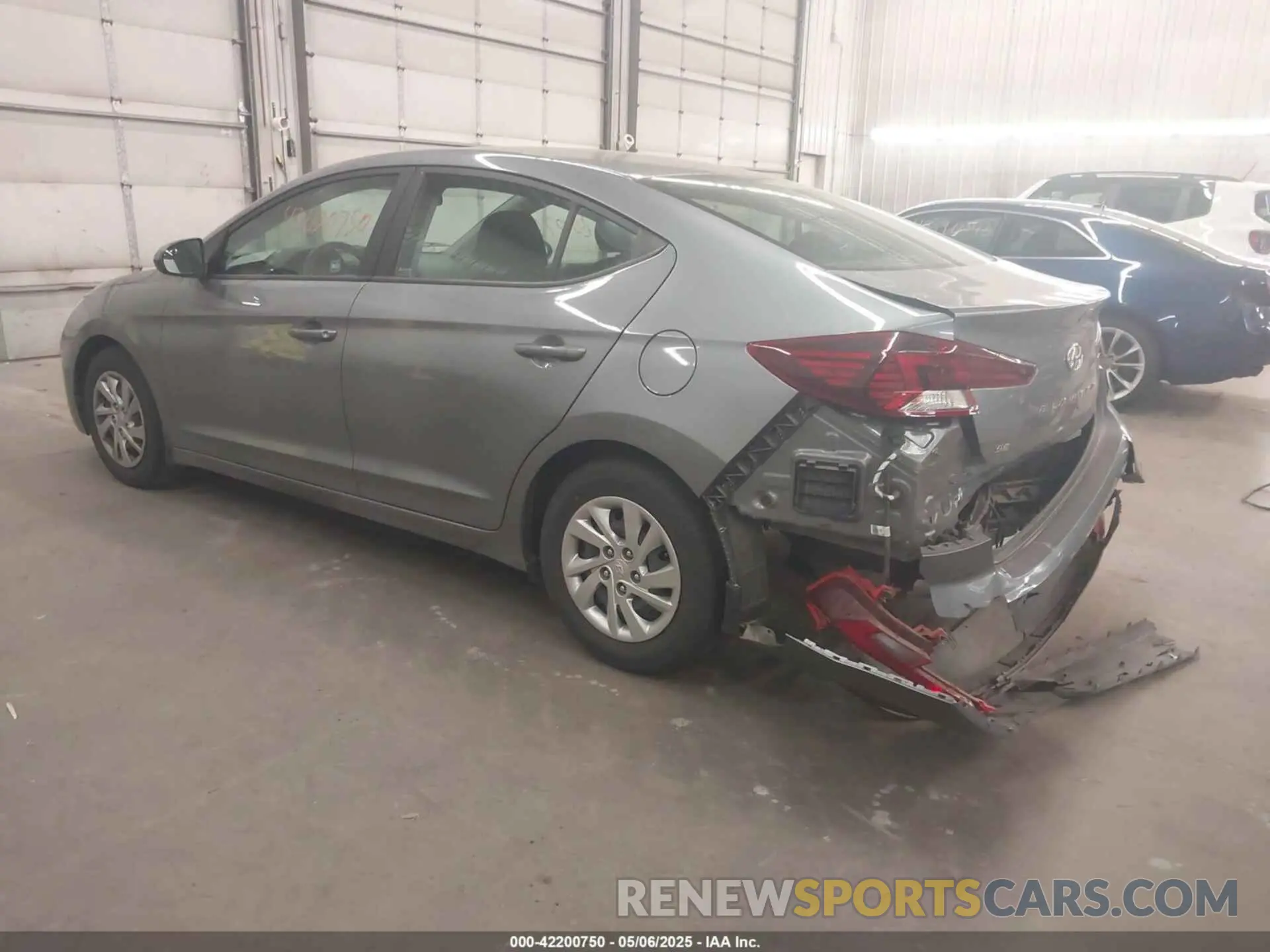 3 Photograph of a damaged car KMHD74LF4KU878672 HYUNDAI ELANTRA 2019