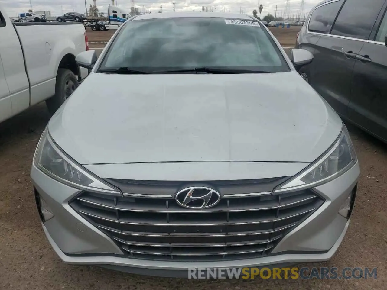5 Photograph of a damaged car KMHD74LF5KU775230 HYUNDAI ELANTRA 2019