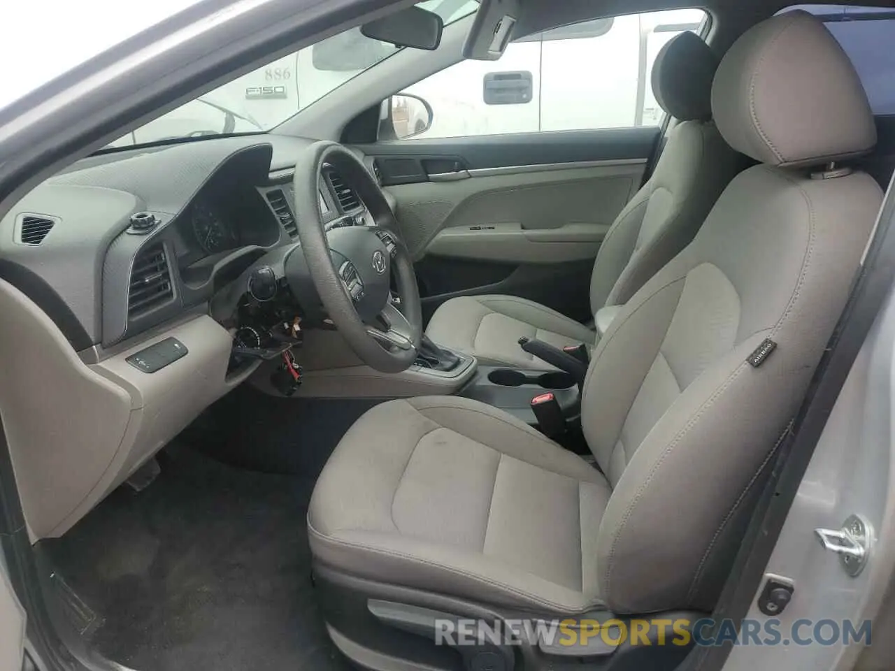 7 Photograph of a damaged car KMHD74LF5KU775230 HYUNDAI ELANTRA 2019