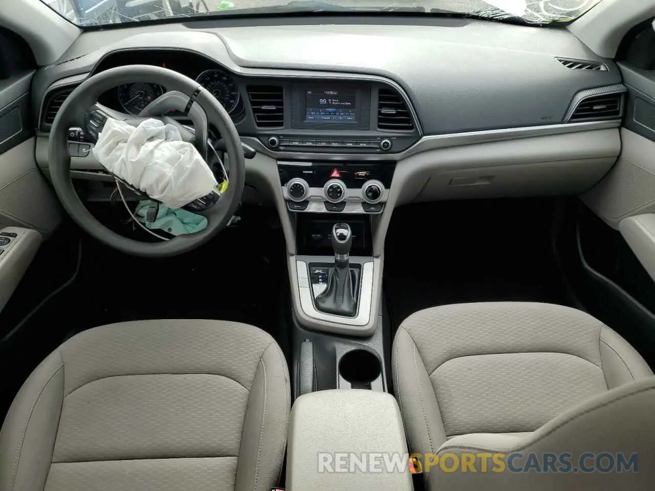 8 Photograph of a damaged car KMHD74LF5KU859323 HYUNDAI ELANTRA 2019