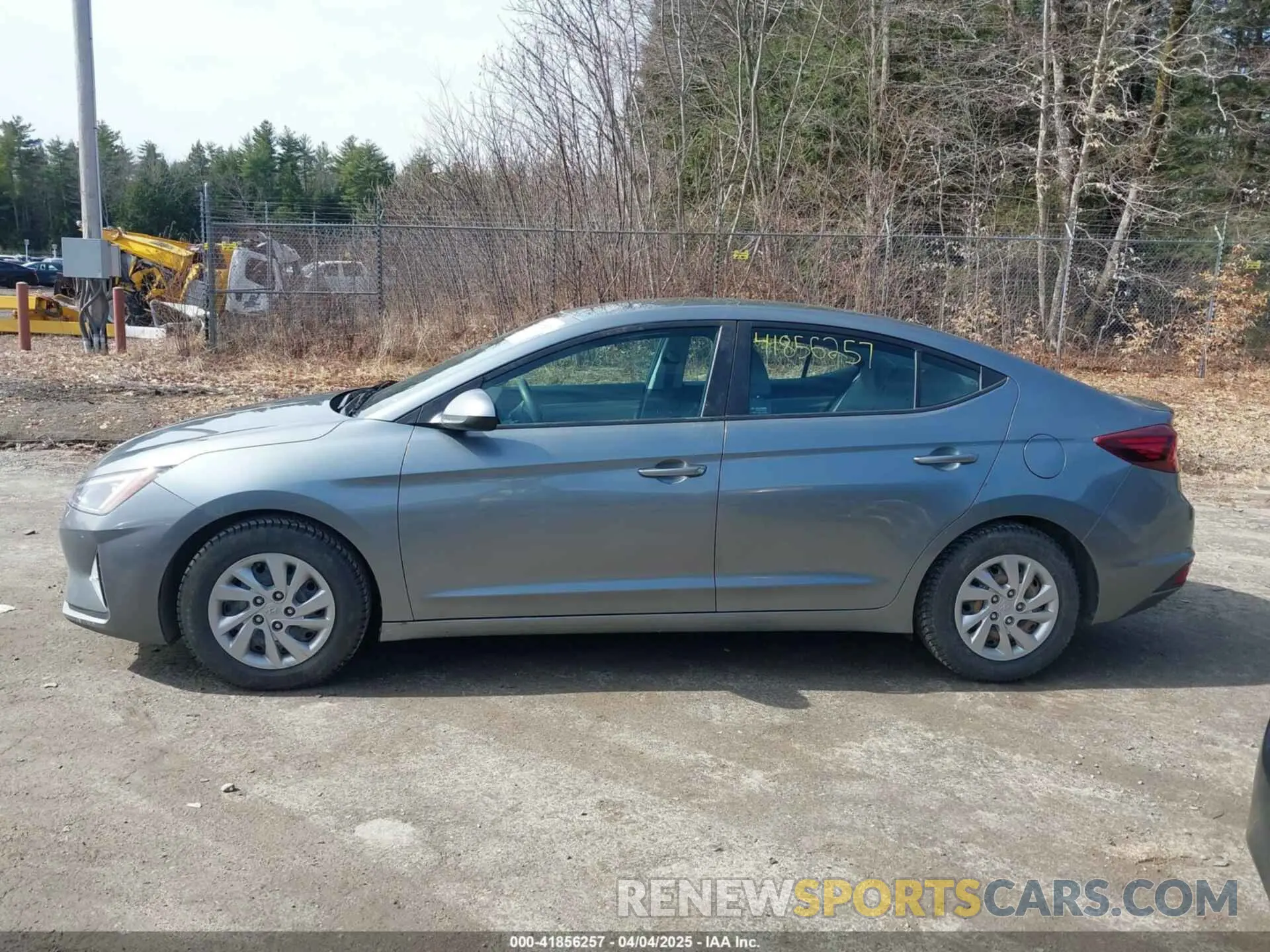 14 Photograph of a damaged car KMHD74LF7KU789081 HYUNDAI ELANTRA 2019