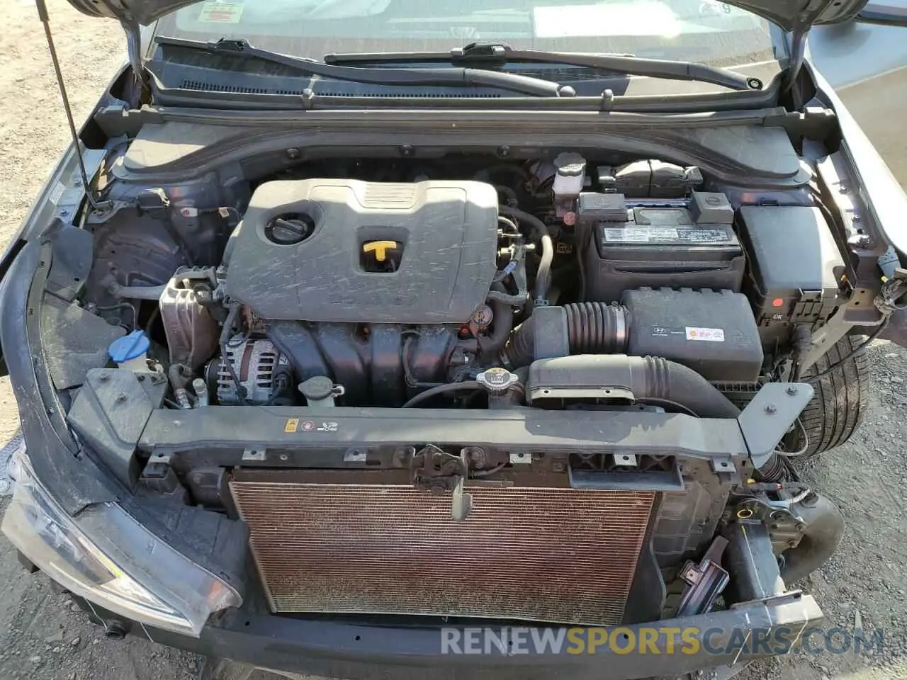 11 Фотография поврежденного автомобиля KMHD74LF7KU789632 HYUNDAI ELANTRA 2019