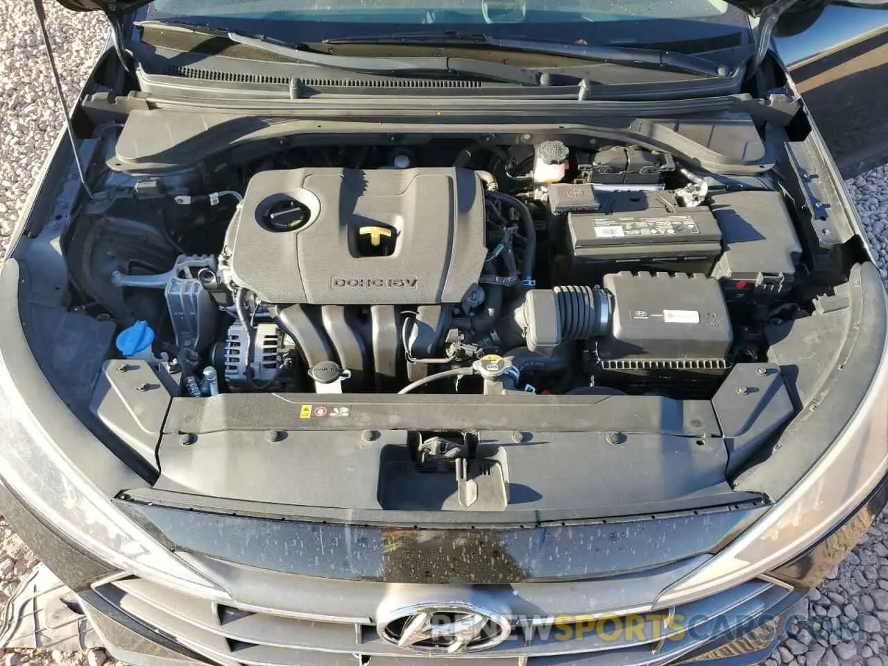 12 Фотография поврежденного автомобиля KMHD74LF7KU888922 HYUNDAI ELANTRA 2019