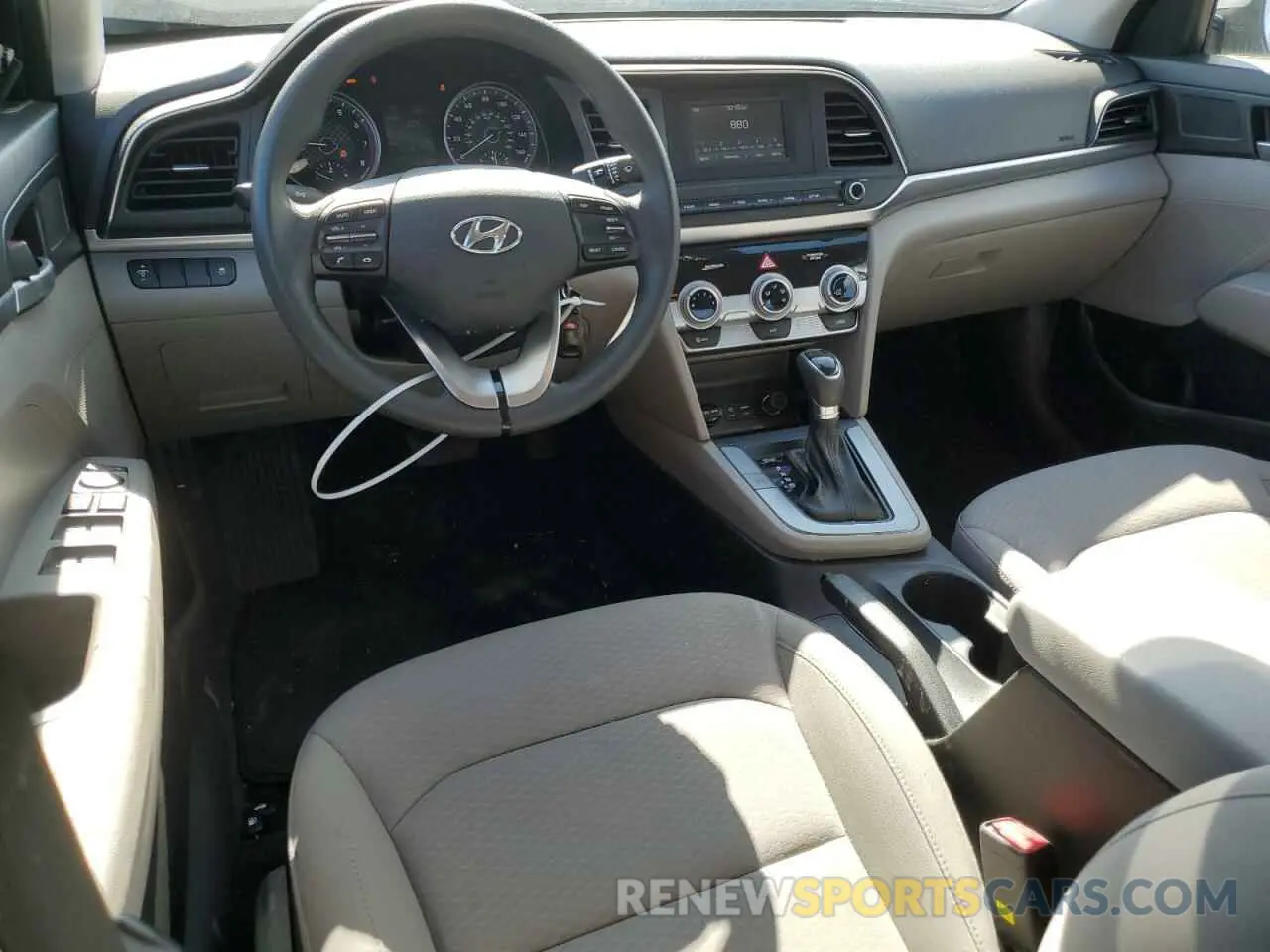 8 Photograph of a damaged car KMHD74LFXKU830657 HYUNDAI ELANTRA 2019