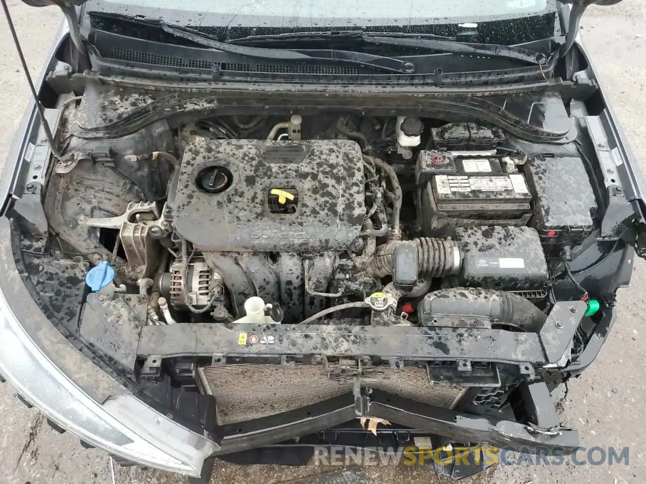 12 Photograph of a damaged car KMHD84LF0KU764875 HYUNDAI ELANTRA 2019