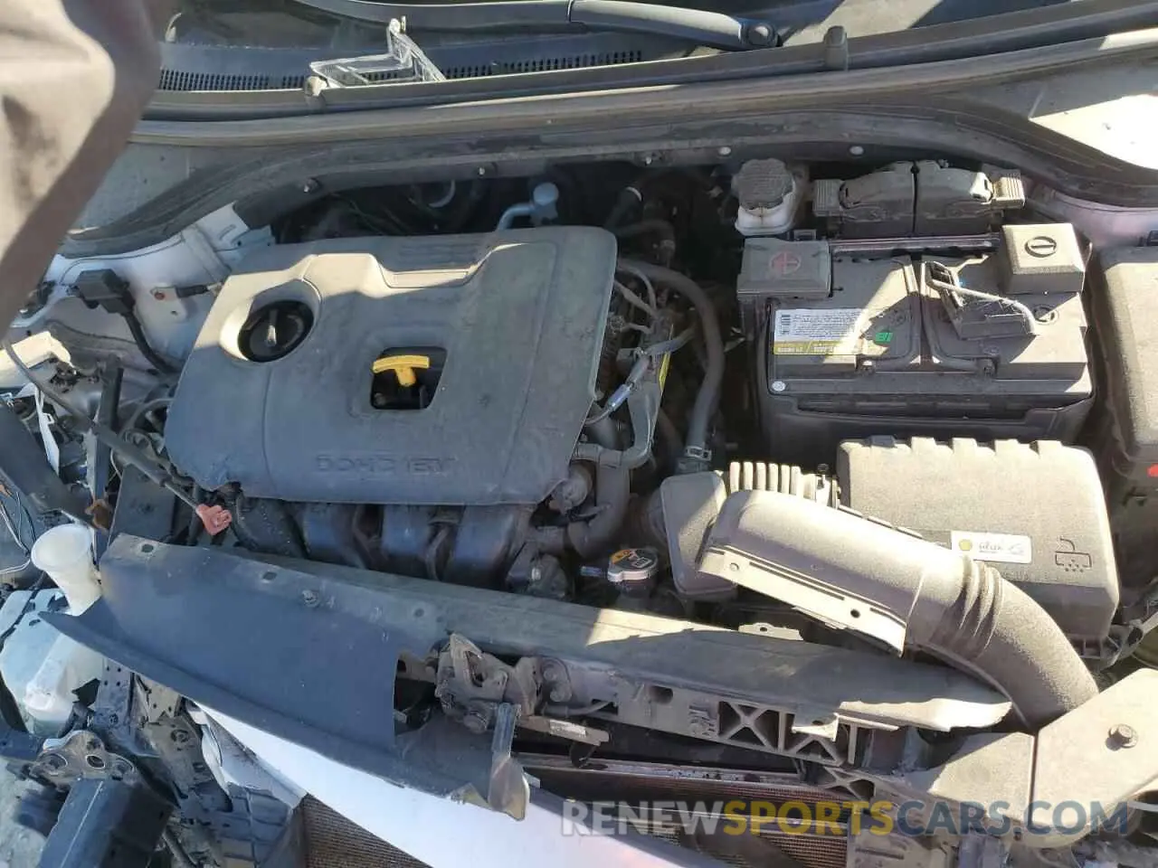 11 Photograph of a damaged car KMHD84LF0KU879928 HYUNDAI ELANTRA 2019